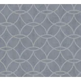 Architects Paper Vliestapete VILLA, glatt, Motiv, geometrisch, grafisch, Design Tapete, Geometrisch blau|grau