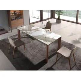 ac angel cerda Angel Cerdá Stuhl aus beigem Stoff 4049C