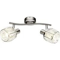 ETC Shop Decken Lampe Glas Kristall Leuchte Wohn Zimmer