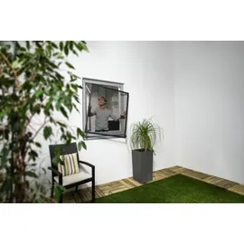 Trendline Fliegenschutz-Fenster SLIM 120 x 150 cm Anthrazit