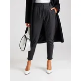 Only Bundfaltenhose ONLPOPTRASH-GOZI (1-tlg) Falten grau|schwarz XS
