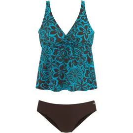 H.I.S. Bügel-Tankini Damen Türkis/Blau 50 Cup B