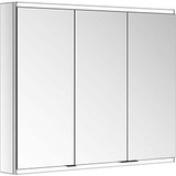 Keuco Royal Modular 2.0 Spiegelschrank 800311090000200 900 x 700 x 120 mm, 2 Steckdosen, Wandvorbau, 3-türig