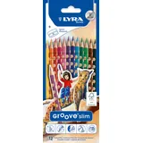 Lyra Pet LYRA Groove Slim Buntstifte farbsortiert, 1 St.