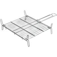 EDM Grill 40x40 Cm  silber