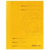 Herlitz Spiralhefter A4 gelb