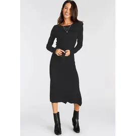 LAURA SCOTT Strickkleid Schwarz 38