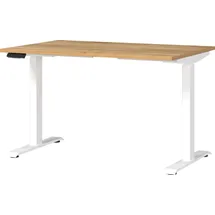Germania Schreibtisch Jet Eiche / Weiß