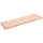 vidaXL Waschtischplatte Hellbraun 140x40x4 cm Massivholz Behandelt