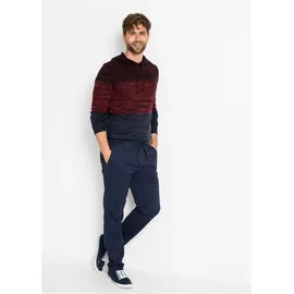 bonprix Kapuzenpullover mehrfarbig Blau/Rot XL