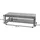 MCW MCW-L53 TV-Lowboard 120x42 cm Grau Holz/Metall