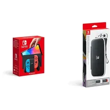 Nintendo Switch OLED-Modell neon-blau/neon-rot