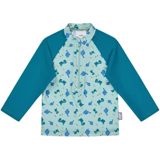 Sterntaler Badeshirt langarm mit UV-Schutz Dinos, gruen, 74