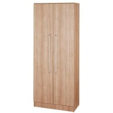 HAMMERBACHER Aktenschrank »Q-Line« 80 cm breit 5 OH braun, 80x200.4x42 cm