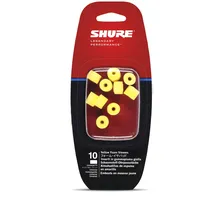 Shure EAYLF1-10 Schaumstoff-Ohrpassstücke für SE Ohrhörer (10 St.), Gelb