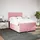 vidaXL Boxspringbett 140 x 200 cm Rosa