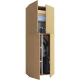 VCM my home Putzmittelschrank Lona, 913850 buche 4 Fachböden 70,2 x 39,0 x 183,0 cm