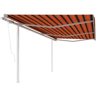 VidaXL Markise 600 x 300 cm orange-braun