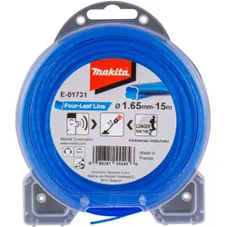 Makita Mähfaden Four-Leaf, 1,65 mm - 15 m - blau - E-01731 blau - blau