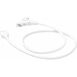 Hama Ladekabel 2in1 USB-C Lightning MFI 1,5 m Weiß