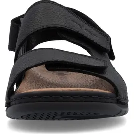 Rieker Freizeitsandalen Herren Schwarz 43