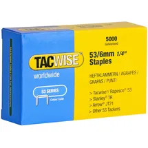 Tacwise 5.000 TACWISETM Tackerklammern Typ 53/6mm, 0331 6 mm
