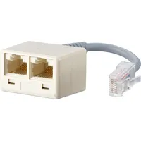 METZ CONNECT ISDN-Adapter WE 8-2xWE 8 0,1m
