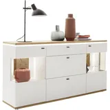 MCA Furniture MCA Sideboard Matadi Lack Weiß