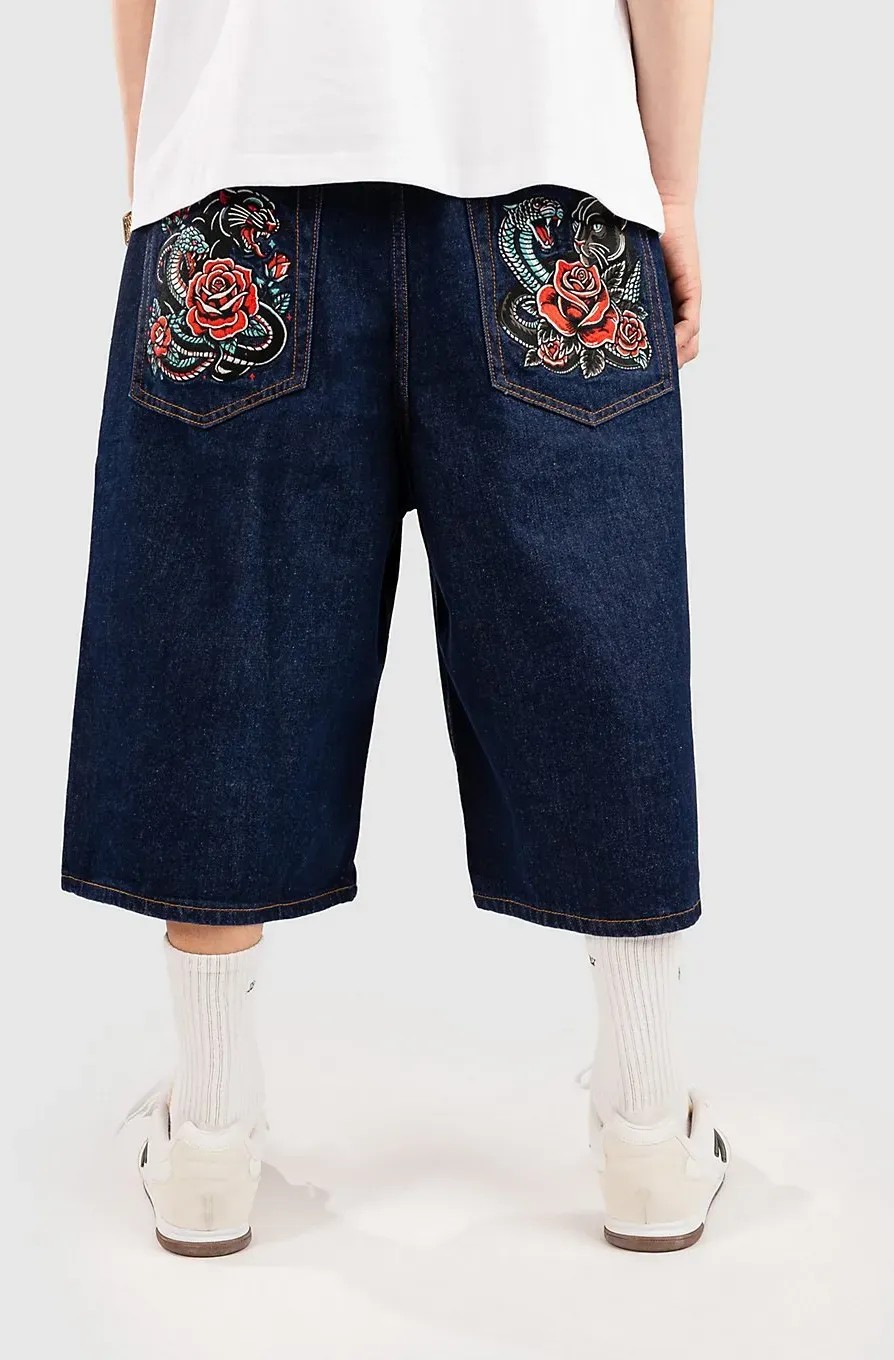 Blue Tomato Panther Shorts dark stone wash Gr. 36