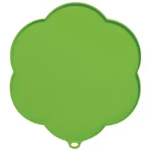 Catit Silikonmatte in Blumenform, wasserdichte Unterlage für Trinkbrunnen, 30cm, grün, 1 Stück (1er Pack)