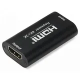 AISENS HDMI Repeater A123-0351 HDMI auf HDMI 45 m Schwarz