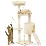 VOUNOT Kratzbaum 112 cm beige