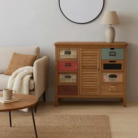 MCW Apothekerkommode 91 x 80 x 40 cm Braun