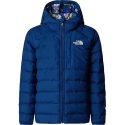 The North Face Girls Reversible Perrito Hooded Jacket estate blue (D1R) L