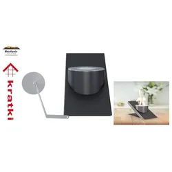 OUTLET Biokamin KLINE ein Hingucker ideal im Garten Terrasse Balkon Kratki