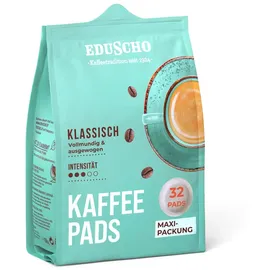 Eduscho Kaffeepads Klassisch - 12x 32 Pads - Intensität: 3/5