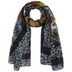 Codello Schal mit Leoparden-Muster und XL-Tiger Tücher & Schals   Damen 