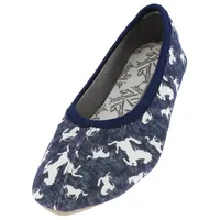 Beck Mädchen Horses Gymnastikschuhe, Blau, 28 EU
