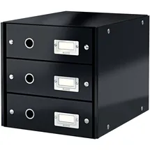Leitz Click & Store DIN A4 Schwarz 3 St.