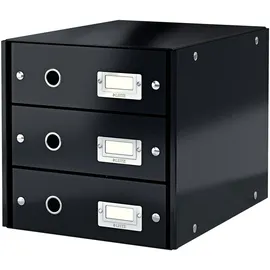 Leitz Click & Store DIN A4 Schwarz 3 St.