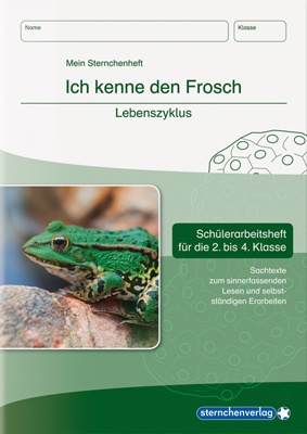 Ich Kenne Den Frosch - Lebenszyklus - sternchenverlag GmbH  Katrin Langhans  Kartoniert (TB)
