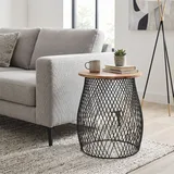 Ambiente Haus Urban rundes Beistelltisch käfig -H 50cm | Gr.: onesize