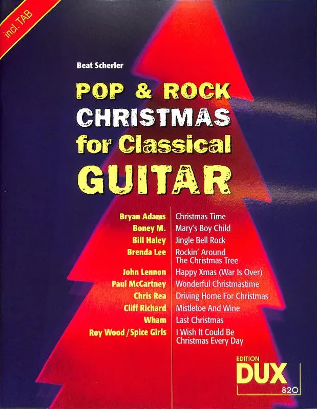 Rock & Pop Christmas for Classical Guitar