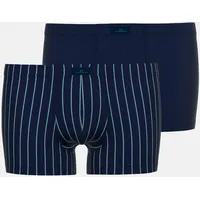Götzburg Boxershorts »Bray«, (2er Pack), mit doppellagigem Frontbereich Gr.