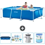 Rechteckiger Frame Pool - 220x150x60 Cm - 5-teilig  S40002