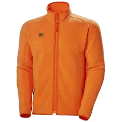 Faserpelzjacke "HERITAGE" - M - dunkelorange