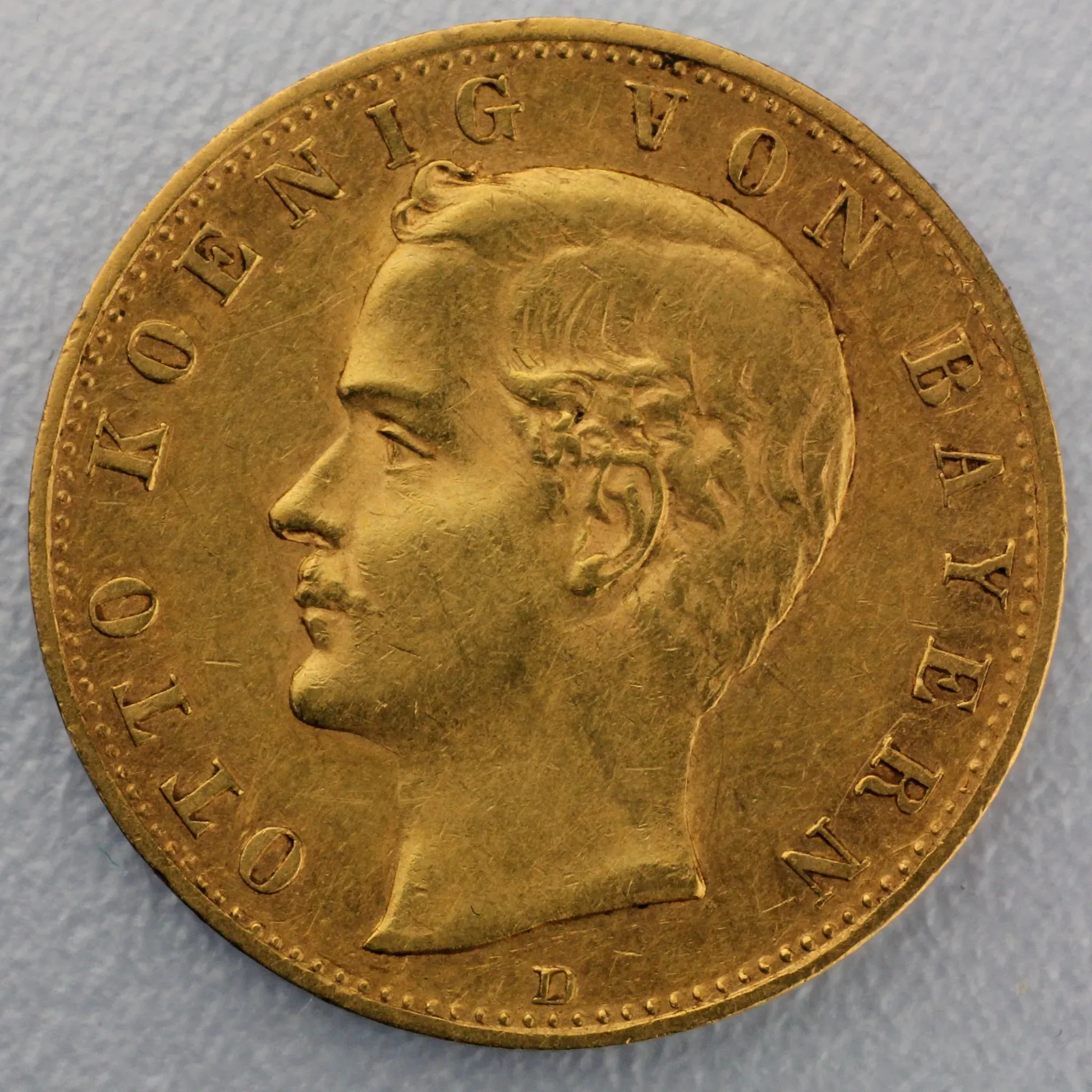 Goldmünze 10 Mark 