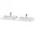 Duravit Happy D.2 Plus 160x55cm, m 2 Auss, Nord we s-matt