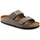 Birkenstock Arizona Birko-Flor Nubuk schmal stone 43