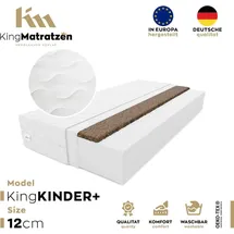 king matratzen Kindermatratze babymatratze babybett matratze kokos H3/H4 KingKINDER PLUS 12 cm (Kinder Plus 140x200x12)